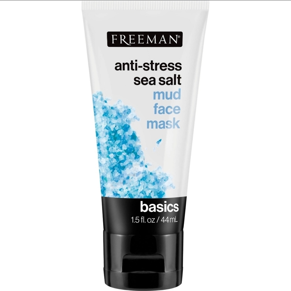 Freeman Anti-Stress Sea Salt Mud Face Mask 1.5fl Oz BNIB